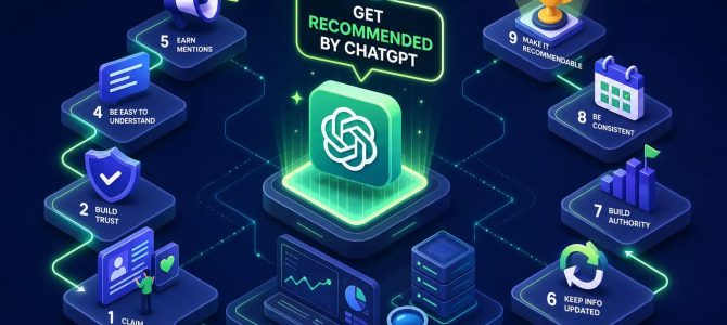 Get Your Business Recommended by ChatGPT Get Your Business Recommended by ChatGPT