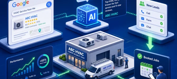 How HVAC Companies Win More Leads from Google and AI