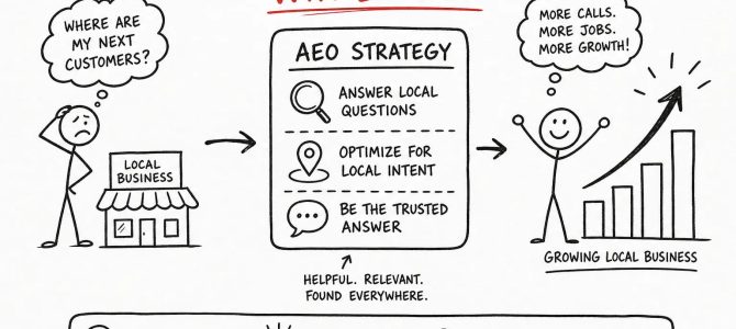 AEO Strategy for Local Service Businesses That Actually Works AEO Strategy for Local Service Businesses That Actually Works