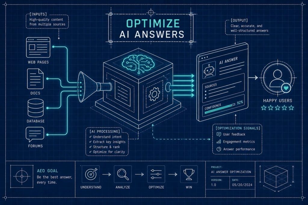 AI answer optimization and practical AEO strategies