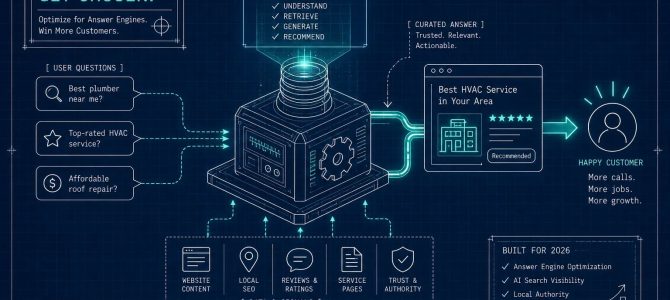 Answer Engine SEO in 2026: What Service Businesses Need Answer Engine SEO in 2026: What Service Businesses Need