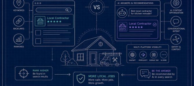 How SEO and AI optimization differ for local contractors