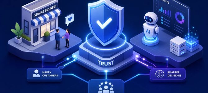 How Service Businesses Build Trust with Customers and AI