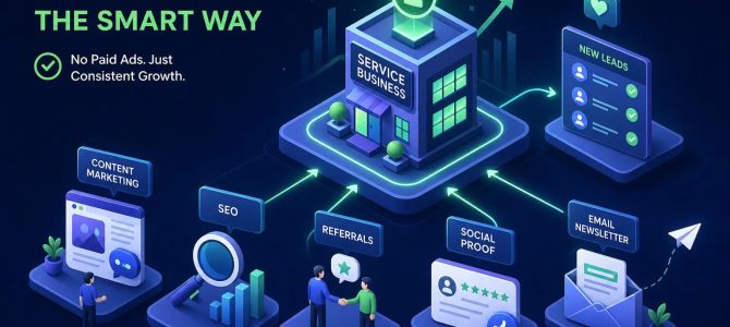 How Service Businesses Generate Leads Without Paid Ads