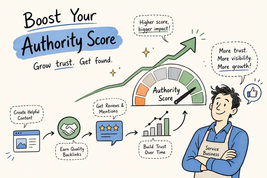 Bobby Christy | TW3 Marketing | Boost your authority score with the six authority signals for small service businesses