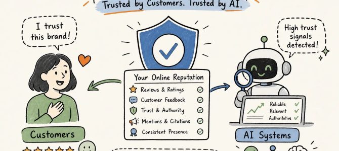 Online reputation signals that customers and AI both trust