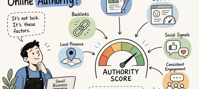 What Determines a Small Business’s Online Authority Score