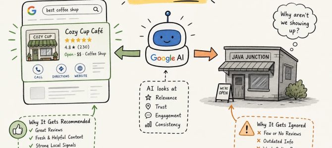 Why Google AI Recommends Some Businesses and Ignores Others Why Google AI Recommends Some Businesses and Ignores Others