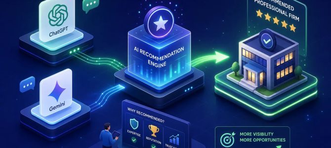 How Professional Firms Get Recommended by ChatGPT and Gemini How Professional Firms Get Recommended by ChatGPT and Gemini
