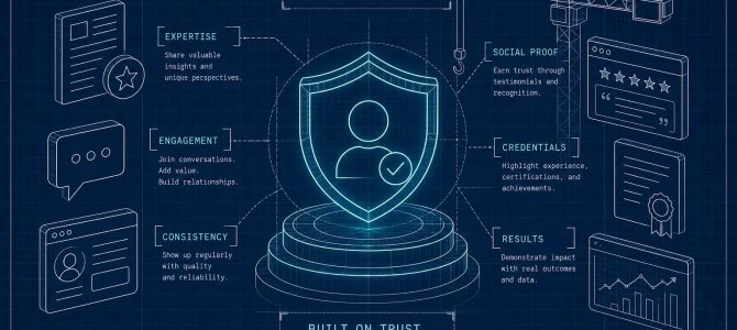 What Actually Builds Professional Credibility Online What Actually Builds Professional Credibility Online