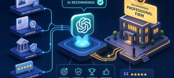What Makes AI Like ChatGPT Recommend Your Professional Firm What Makes AI Like ChatGPT Recommend Your Professional Firm