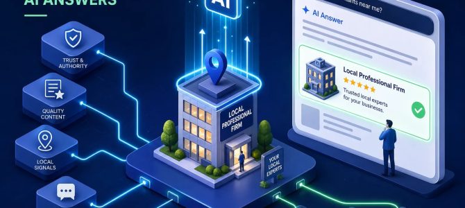 What Makes Local Professional Firms Visible in AI Answers What Makes Local Professional Firms Visible in AI Answers