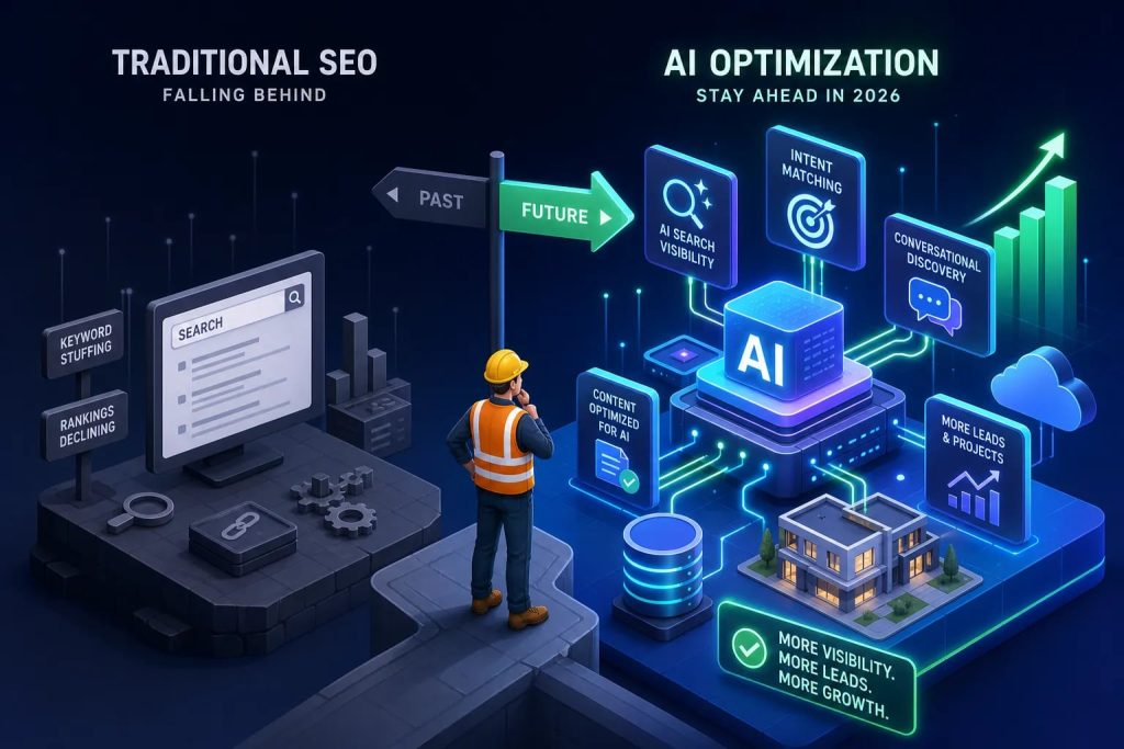 AI optimization for contractors beyond traditional SEO