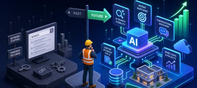 Why Contractors Need AI Optimization Beyond Traditional SEO in 2026 Why Contractors Need AI Optimization Beyond Traditional SEO in 2026